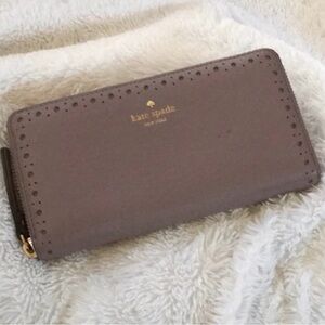 Kate Spade Taupe Wallet